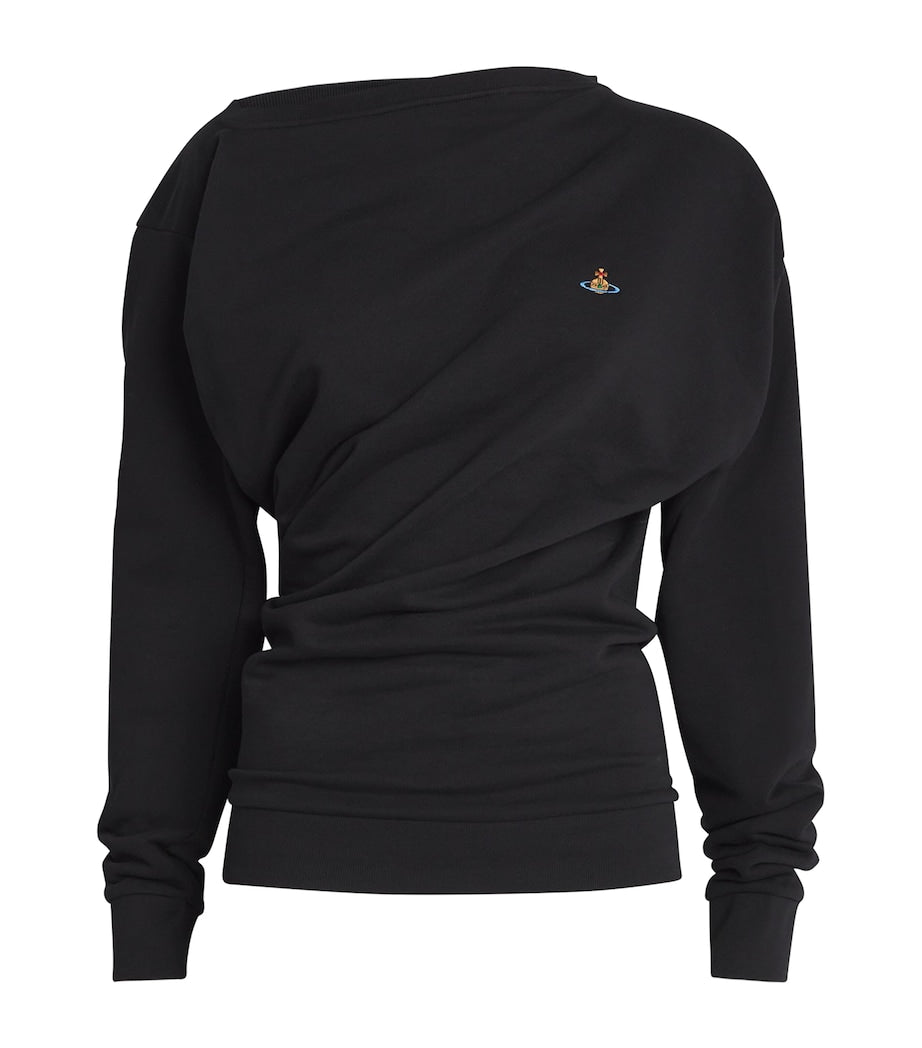 Vivienne Westwood Black Cotton Hebo Sweatshirt