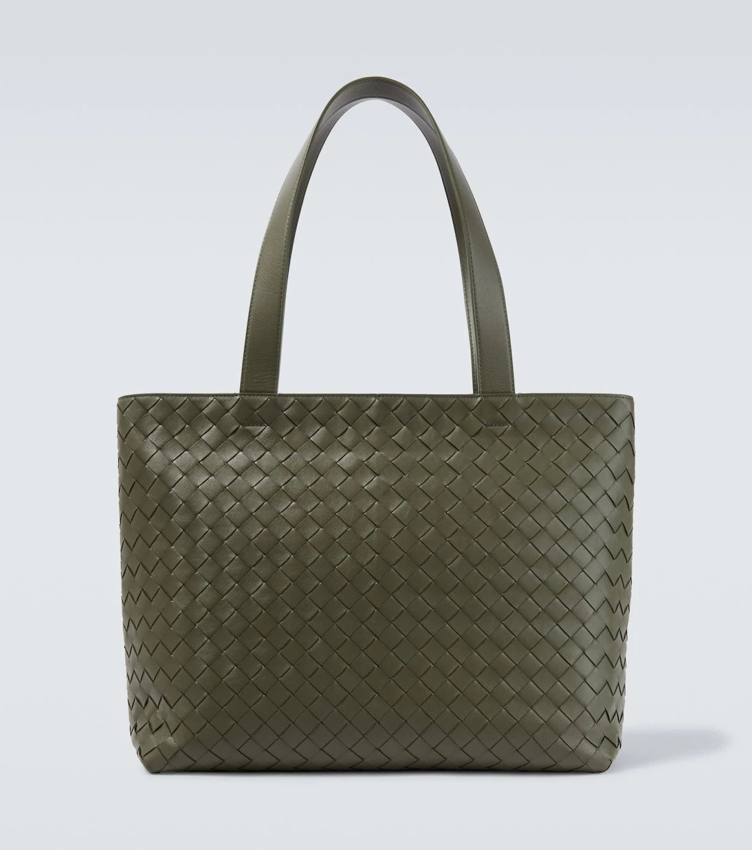 Bottega Veneta - حقيبة يد صغيرة من جلد إنترشاتو