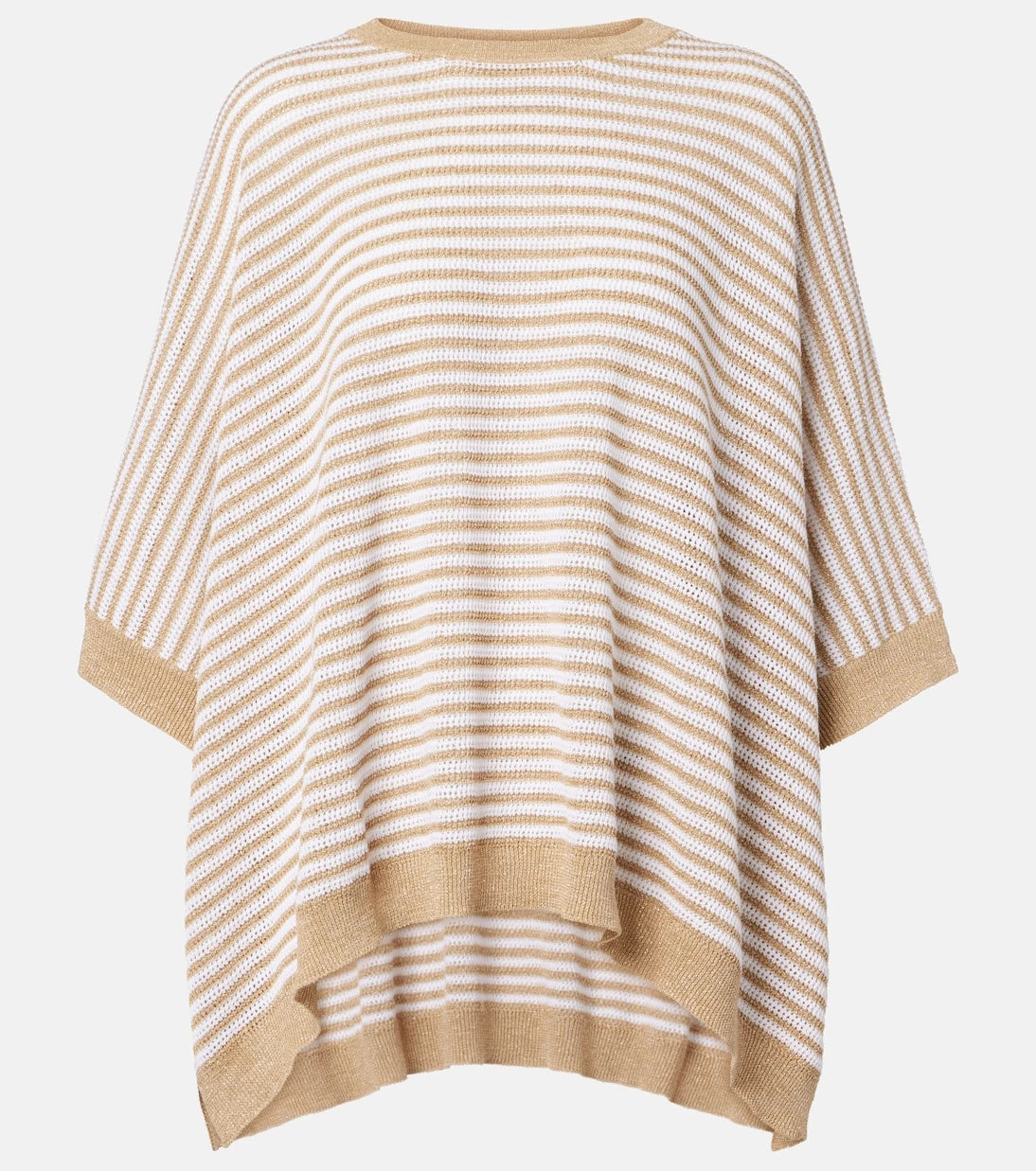 Brunello Cucinelli - Knitted striped top