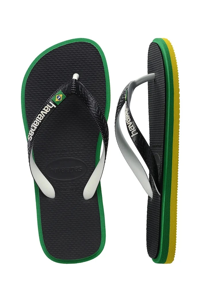 Havaianas джапанки мъжки BRASIL TWIST BLACK