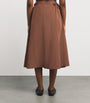 Nadine Mos Brown Technical Midi Skirt