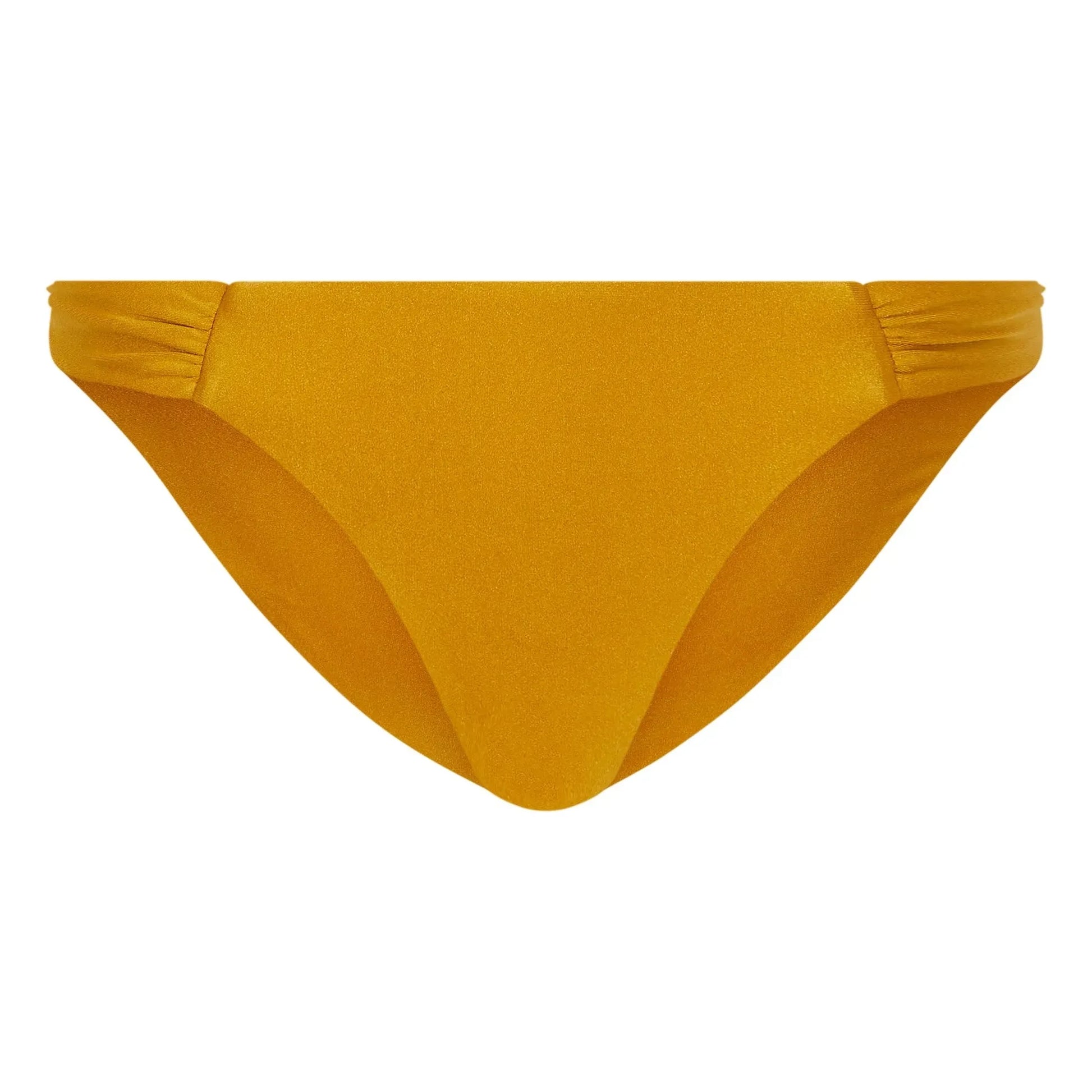 Alma Deia - Lena Low Cut Swimsuit Brief | Gold