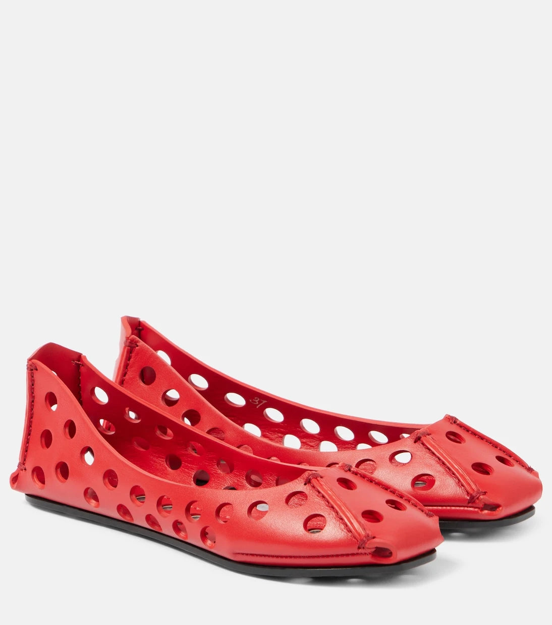 Alaïa - Leather ballet flats