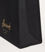 Black Medium Cotton Logo Tote Bag