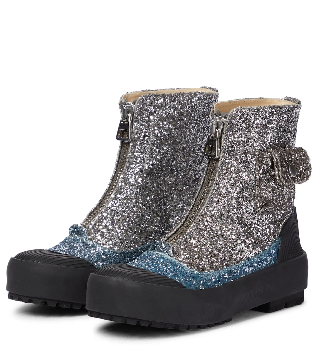 JW Anderson - Duck glitter ankle boots