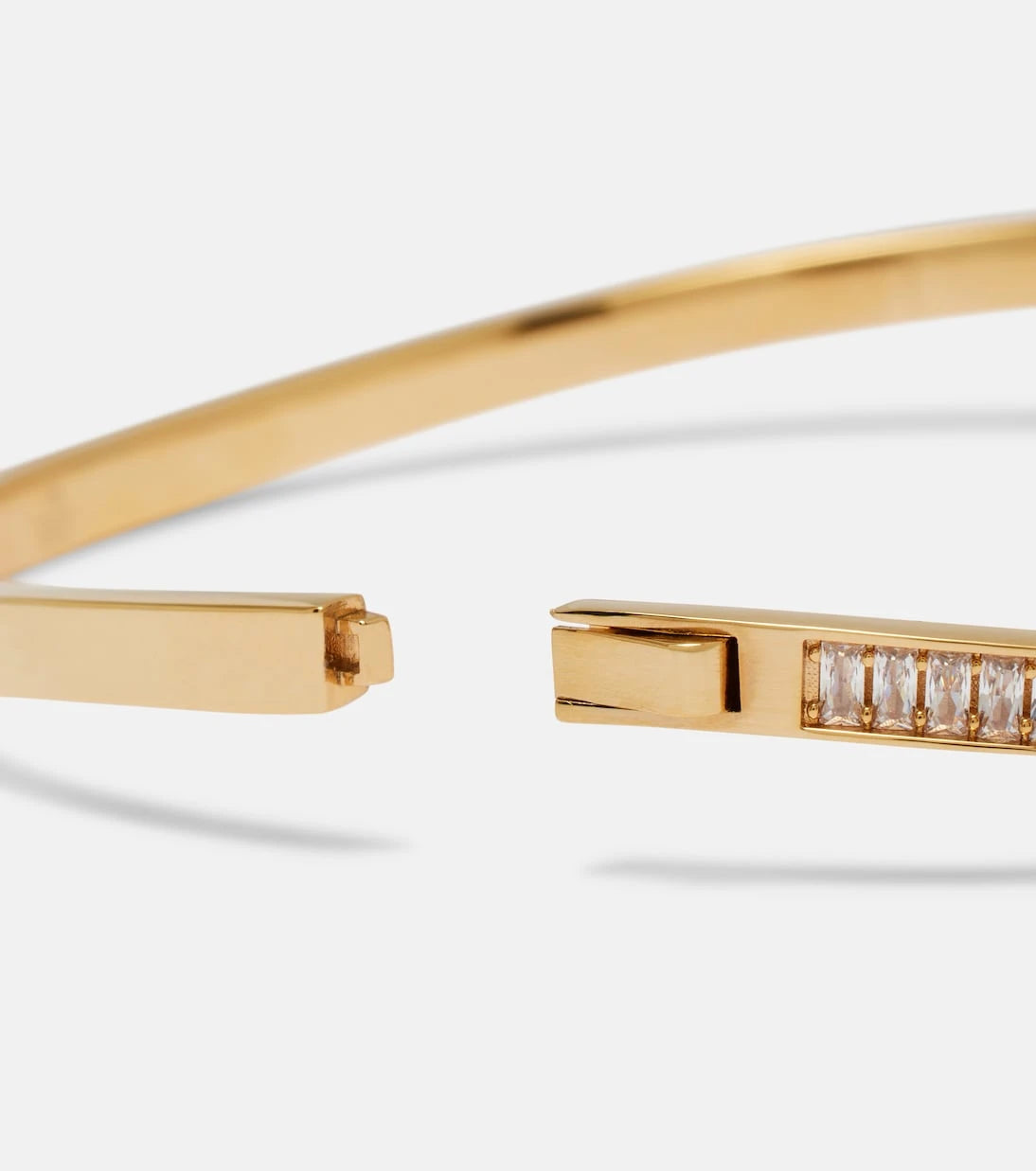 Gucci - Gucci Blondie embellished gold-plated choker