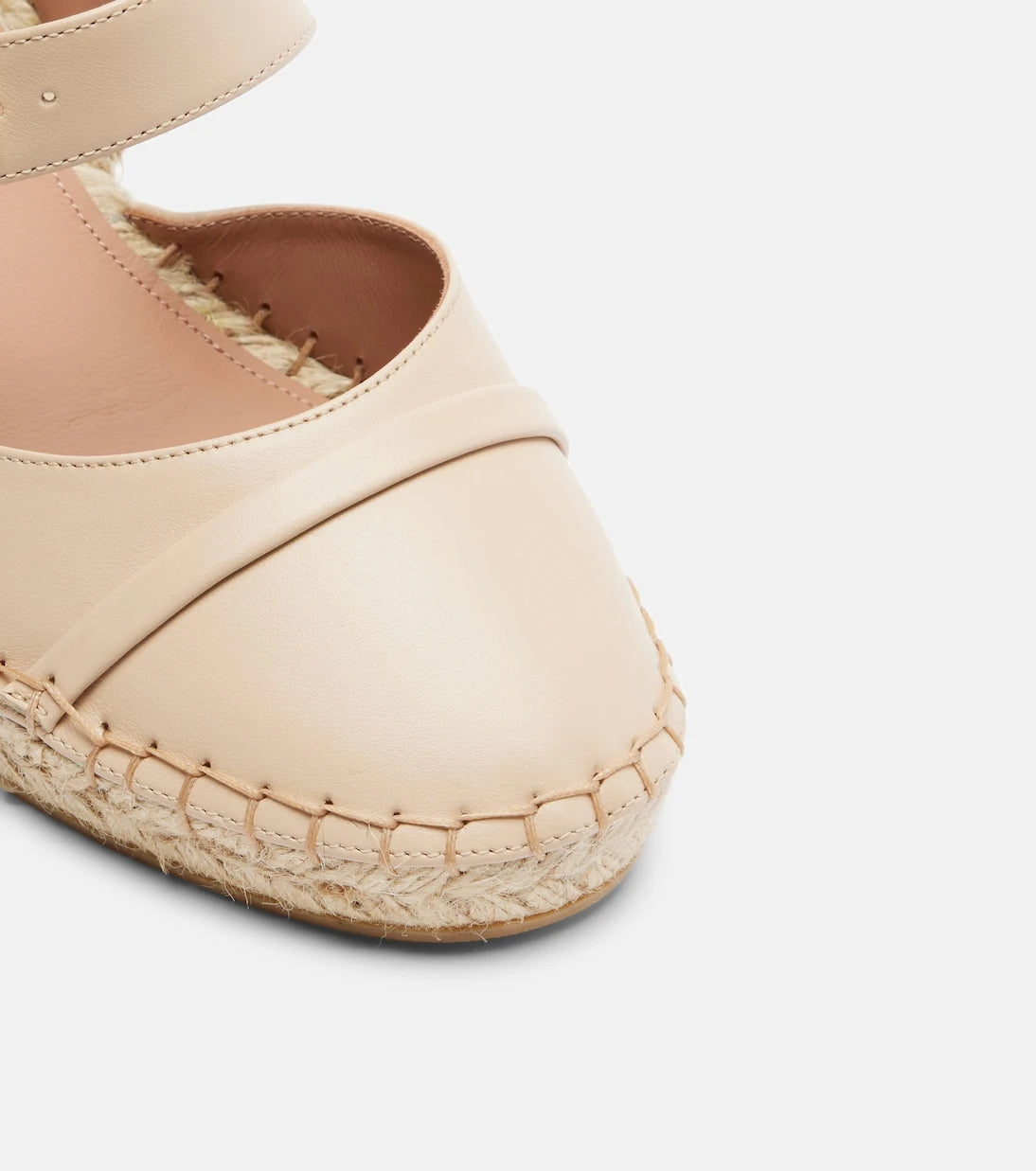 Malone Souliers - Farah leather espadrille wedges