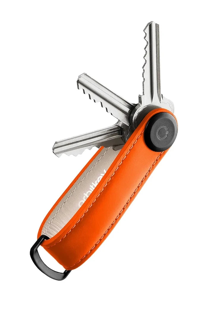 Кожен калъф за ключ Orbitkey Leather 8,6 x 2,2 cm