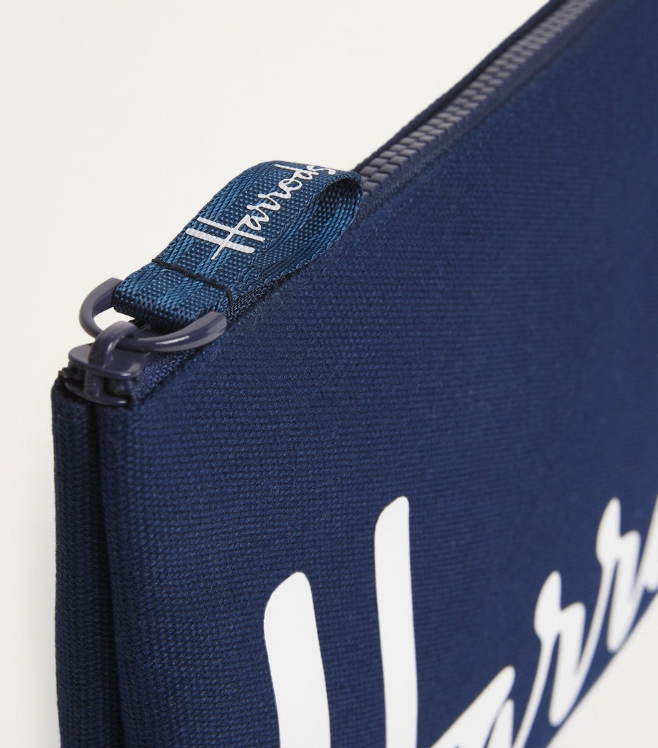 Medium Cotton Logo Pouch
