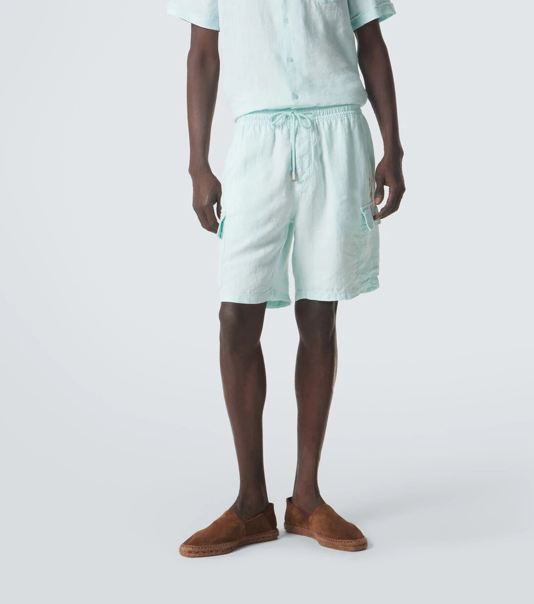 Vilebrequin - Linen cargo shorts