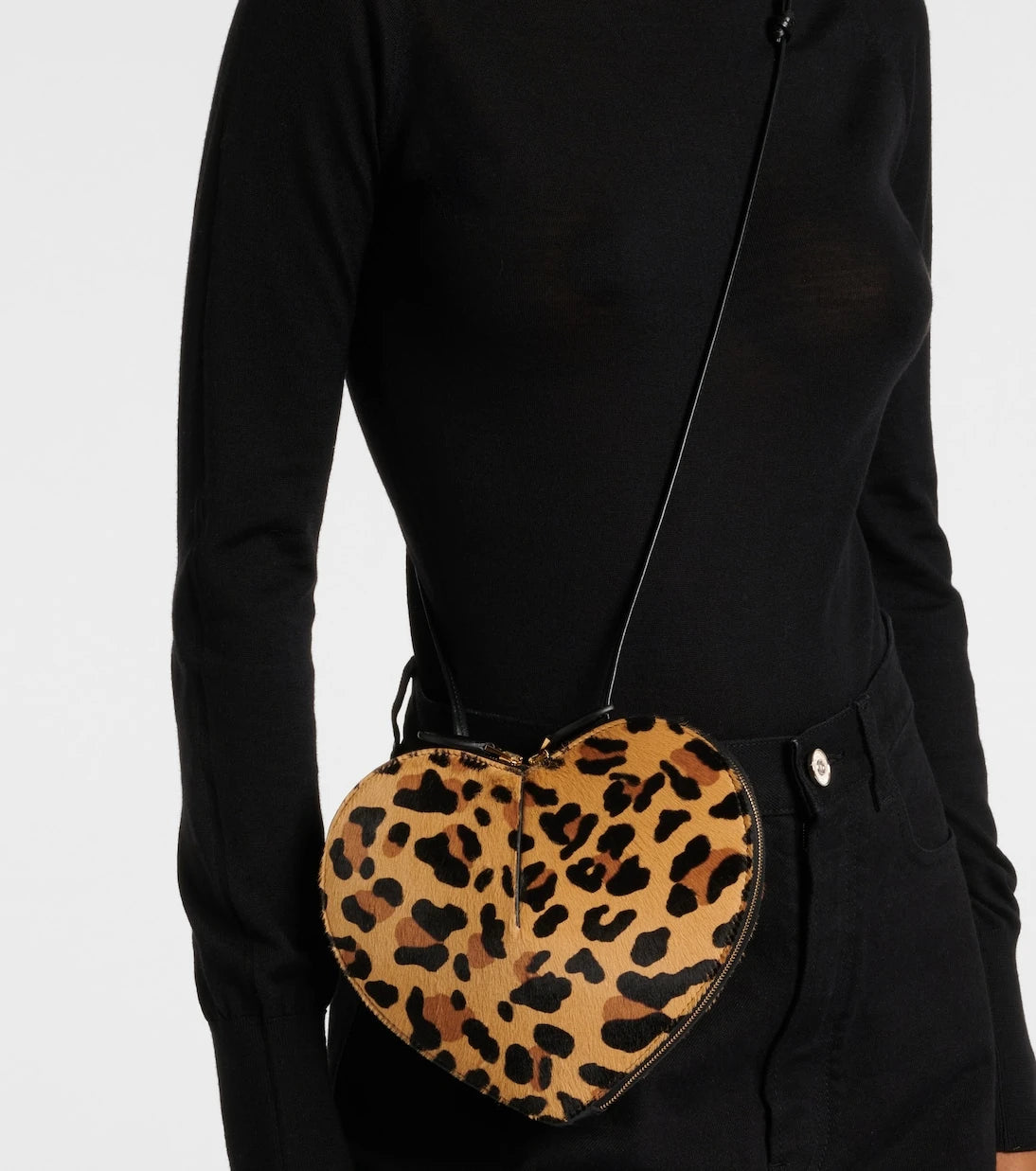 Alaïa - Le Cœur calf hair shoulder bag