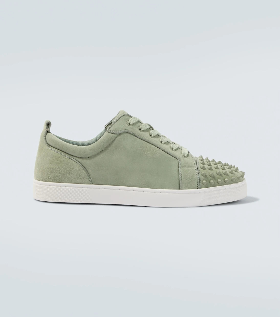Christian Louboutin - Louis Junior Spikes suede sneakers