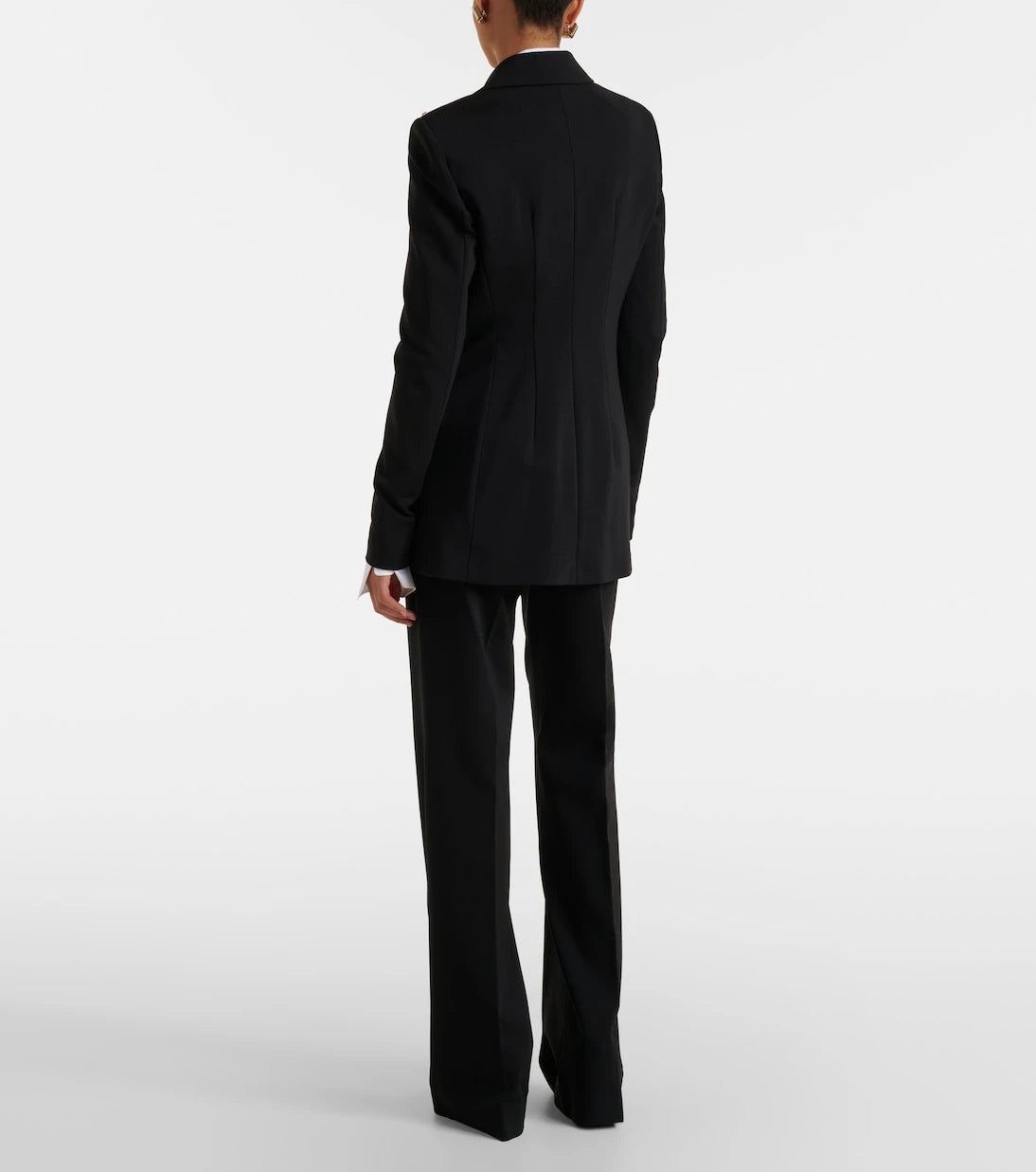 Sportmax - Belted crêpe straight pants
