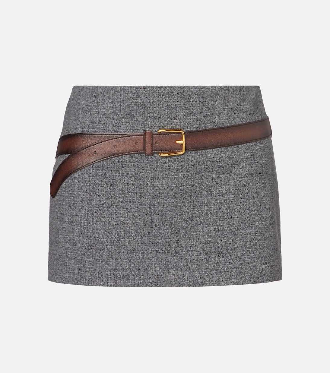Prada - Appliqué miniskirt