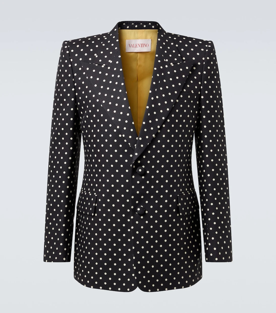 Valentino - Polka-dot silk blazer