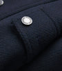 Navy Wool Bedale Jacket