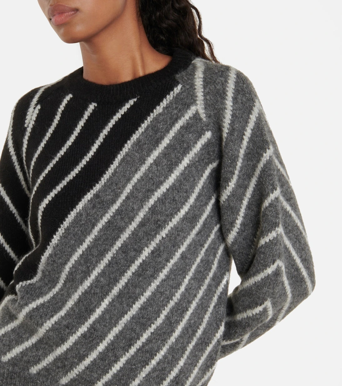 Stella McCartney - Striped wool-blend sweater