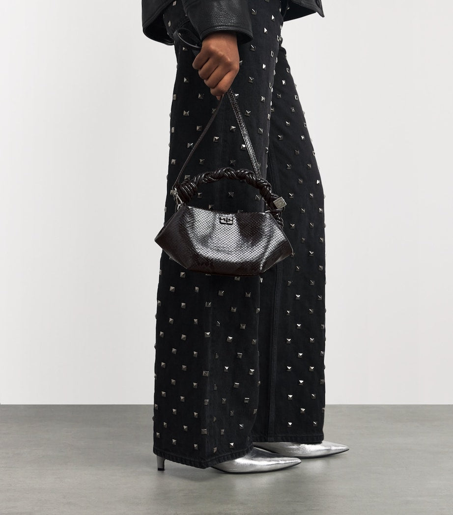 Mini Bou Top-Handle Bag 150 BLACK OYSTER