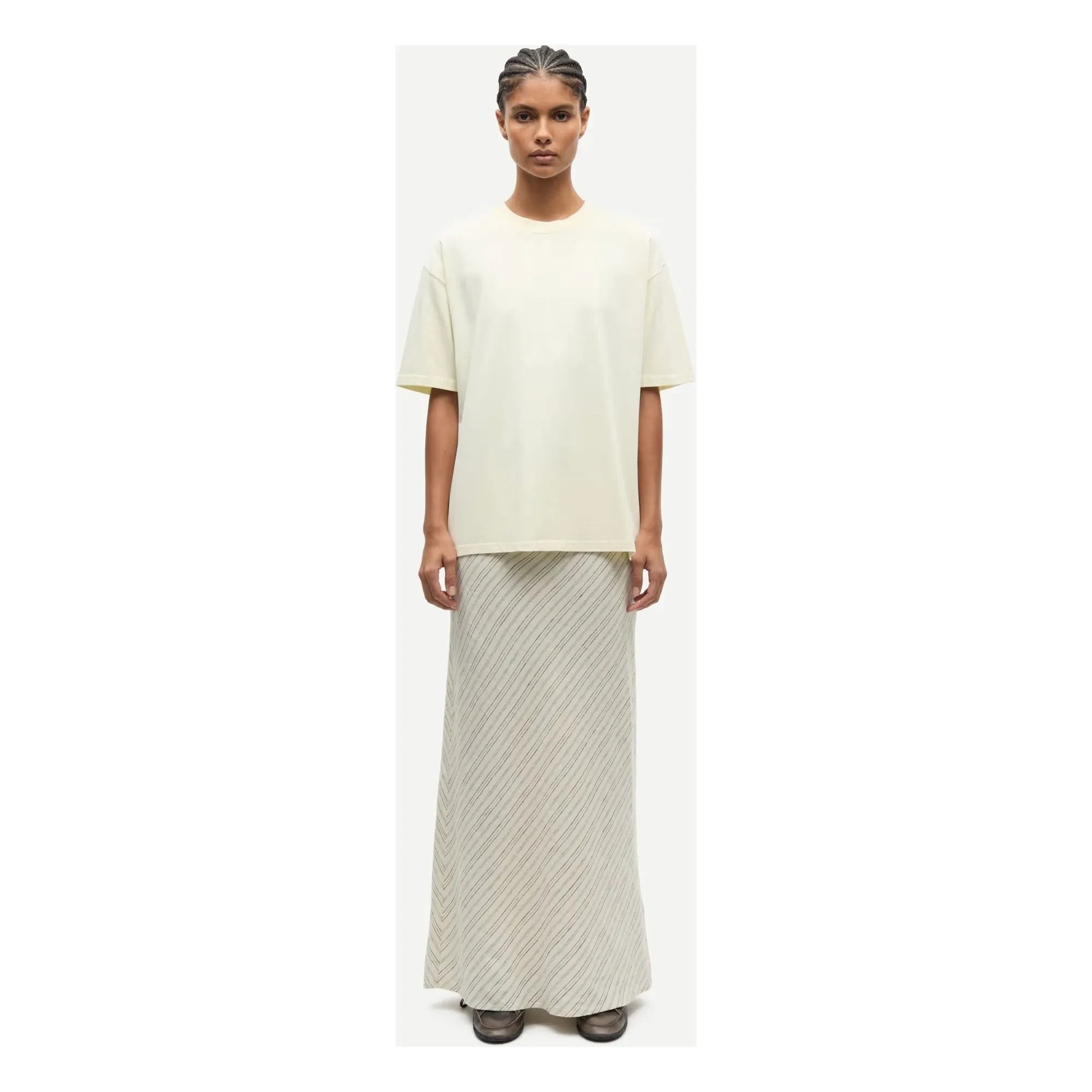Samsoe Samsoe - Saagneta Linen skirt | Cream