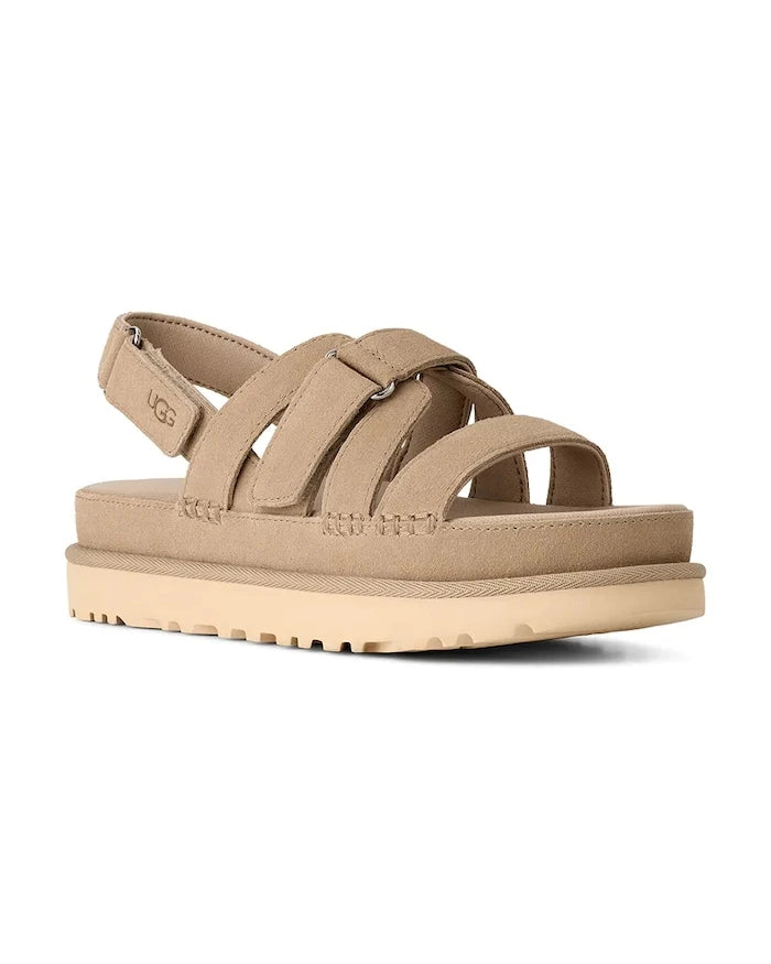 UGG W Goldenstar Gleam Süet Sandalet
