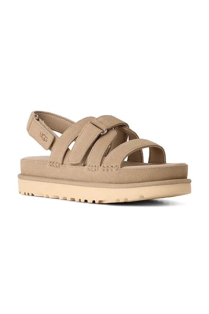 UGG W Goldenstar Gleam Süet Sandalet