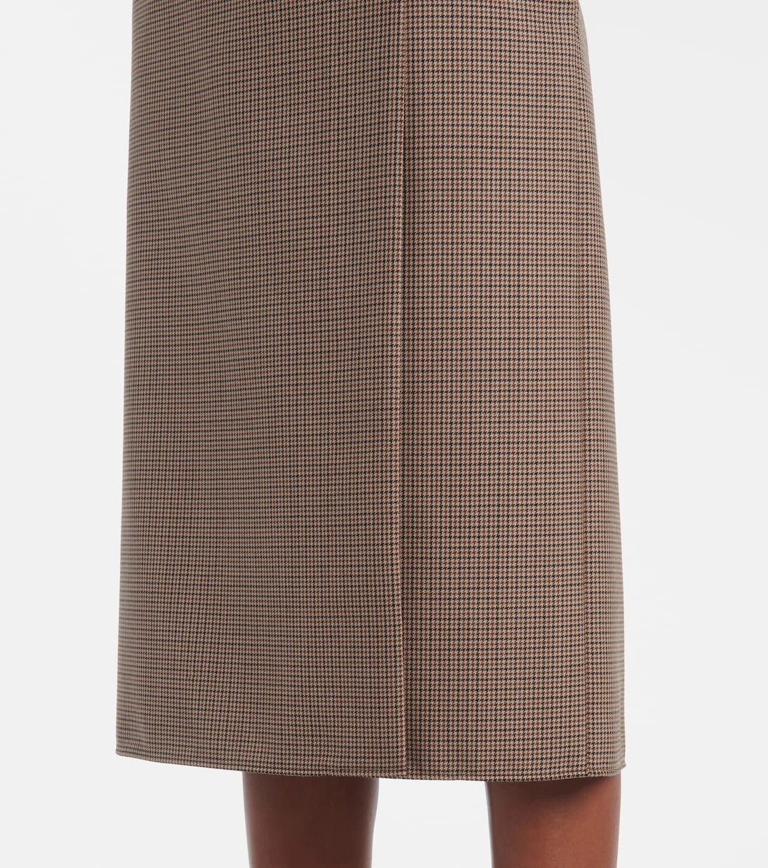 Stella McCartney - Houndstooth wool pencil skirt