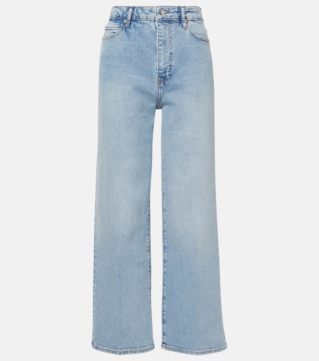 Frame - The Wide high-rise wide-leg jeans