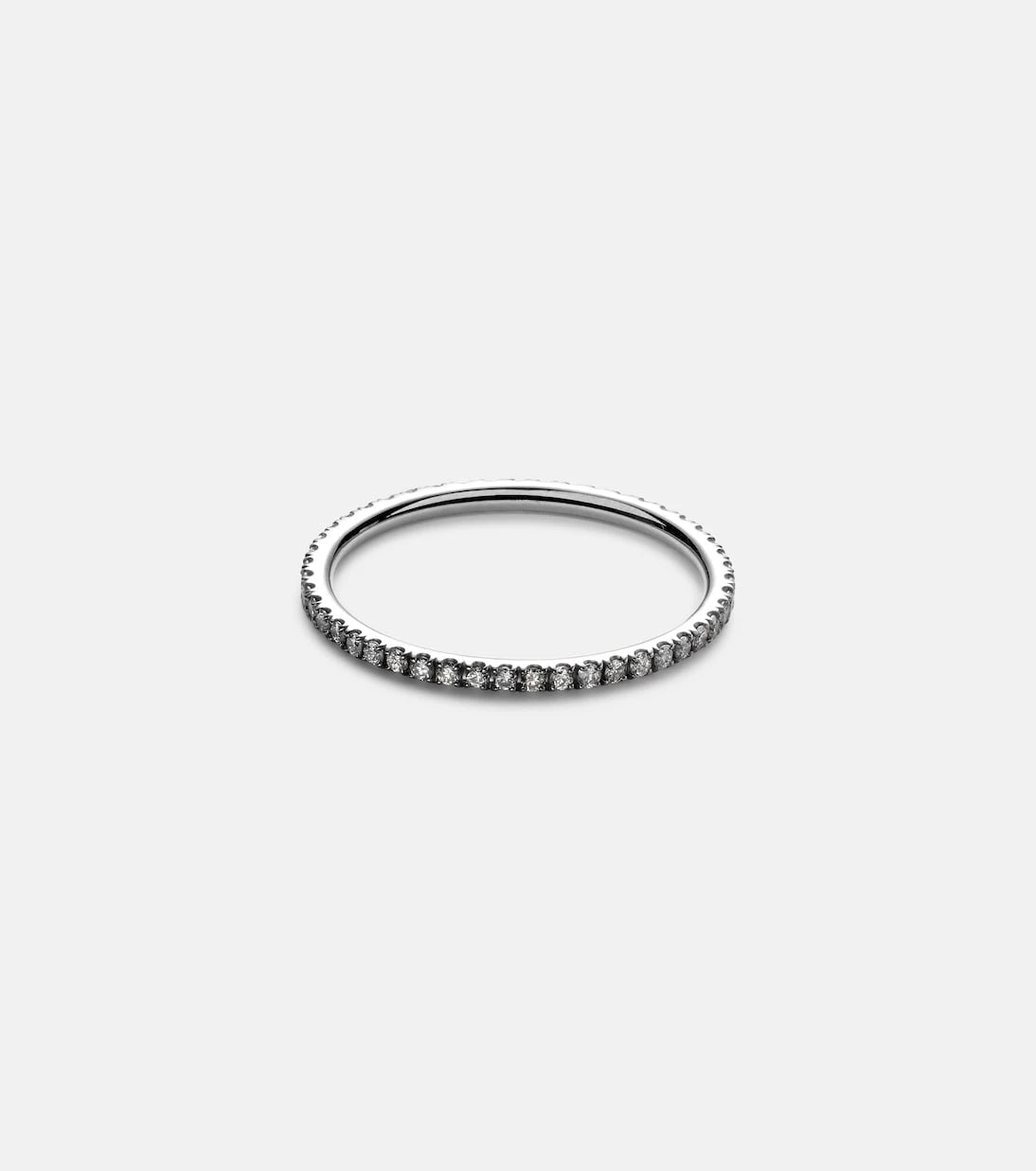 Ileana Makri - Thread Band 18kt gold ring with diamonds