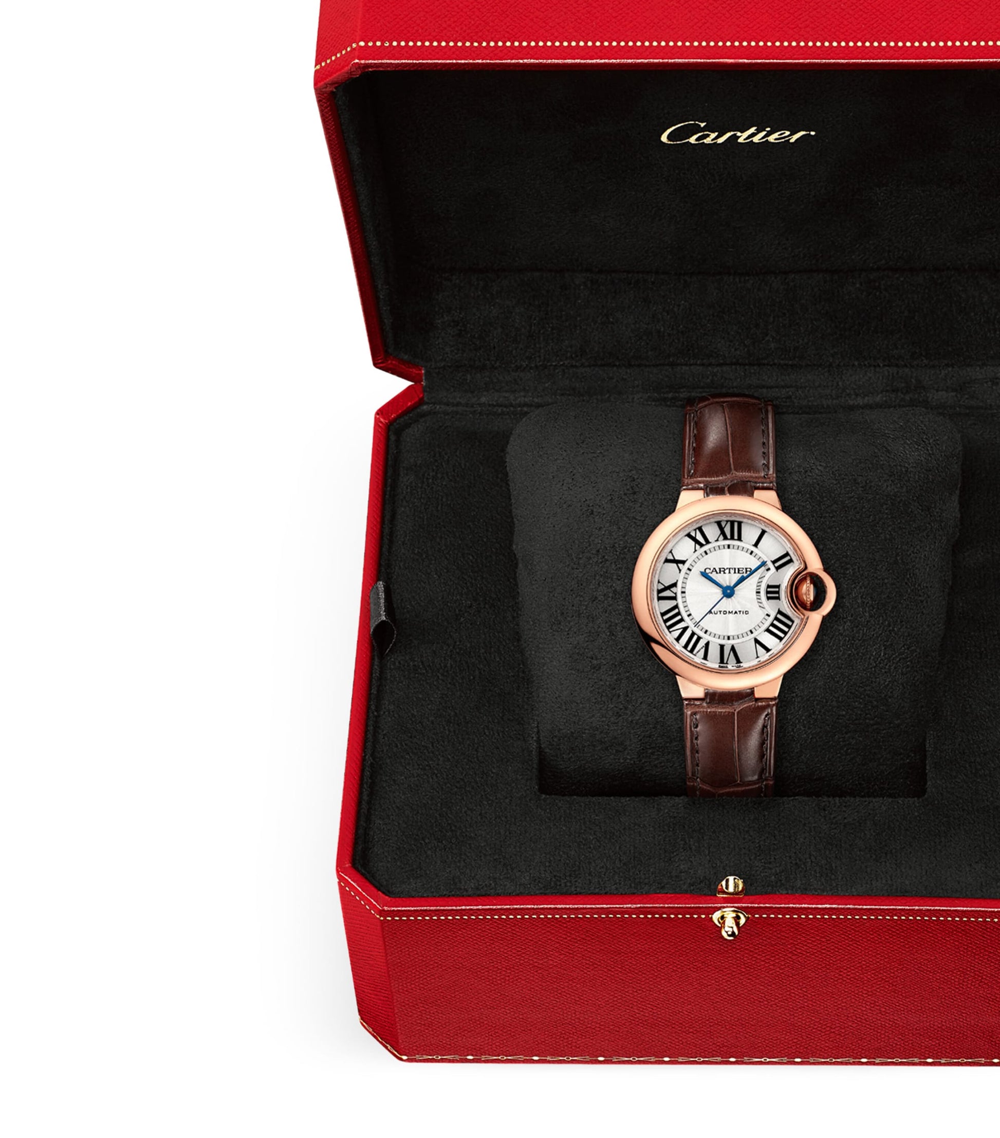 Rose Gold Ballon Bleu de Cartier Watch 33mm