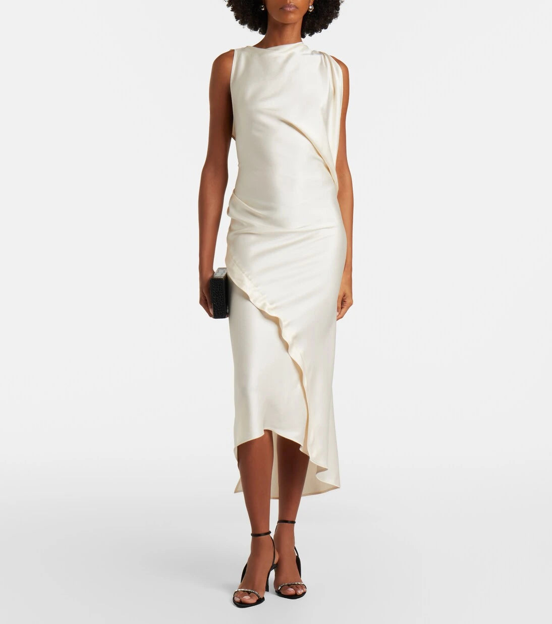 Victoria Beckham - Kyra draped midi dress