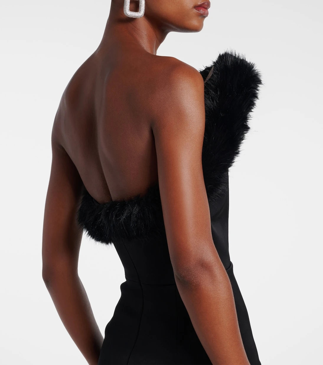 David Koma - One-shoulder bustier gown