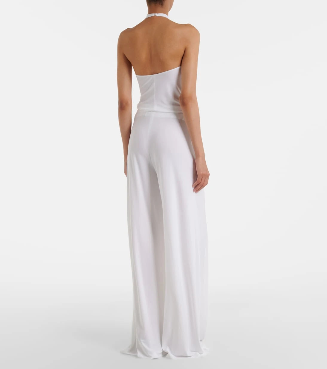 Norma Kamali - Jersey wide-leg pants