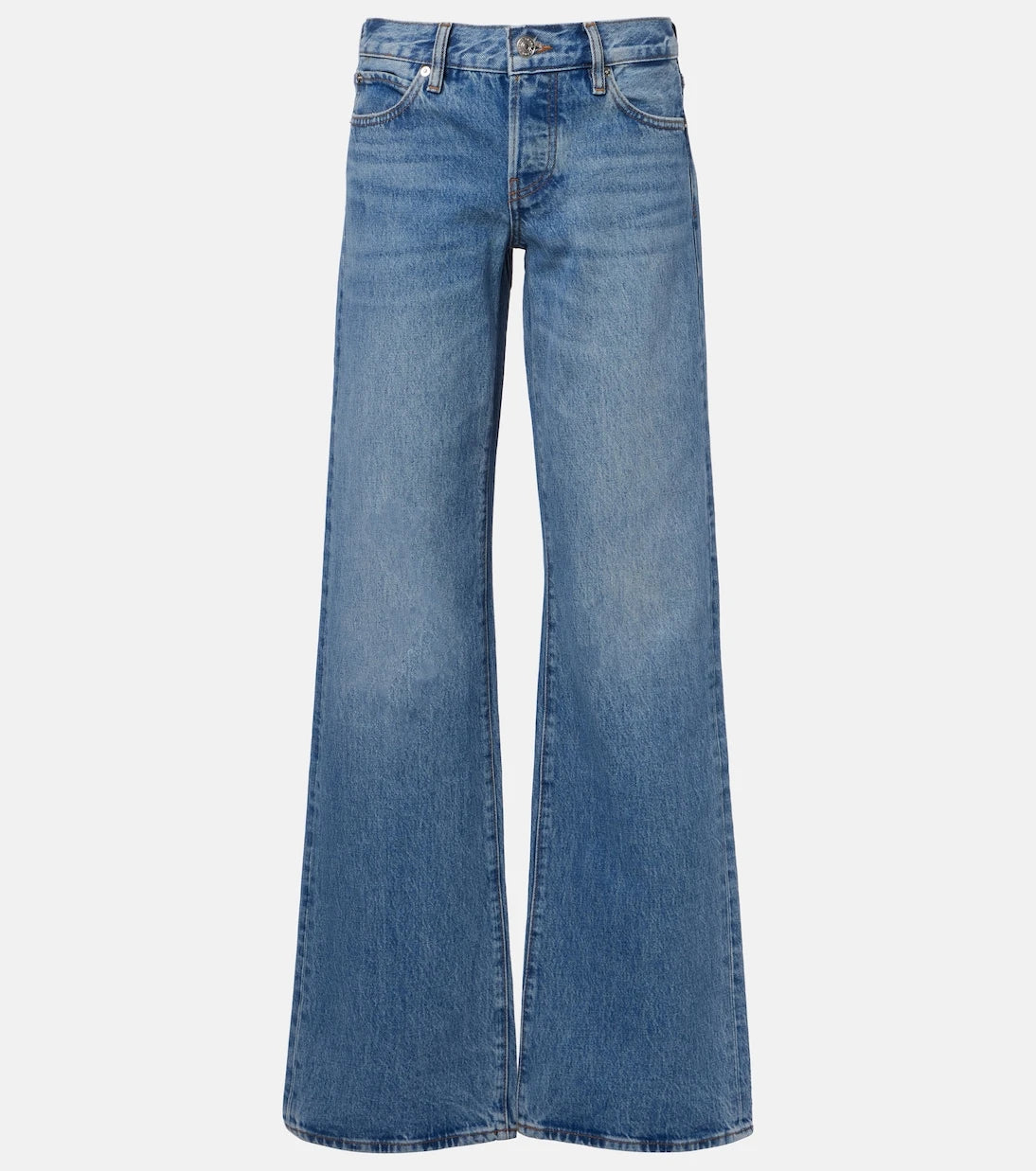 Frame - The Gray wide-leg jeans