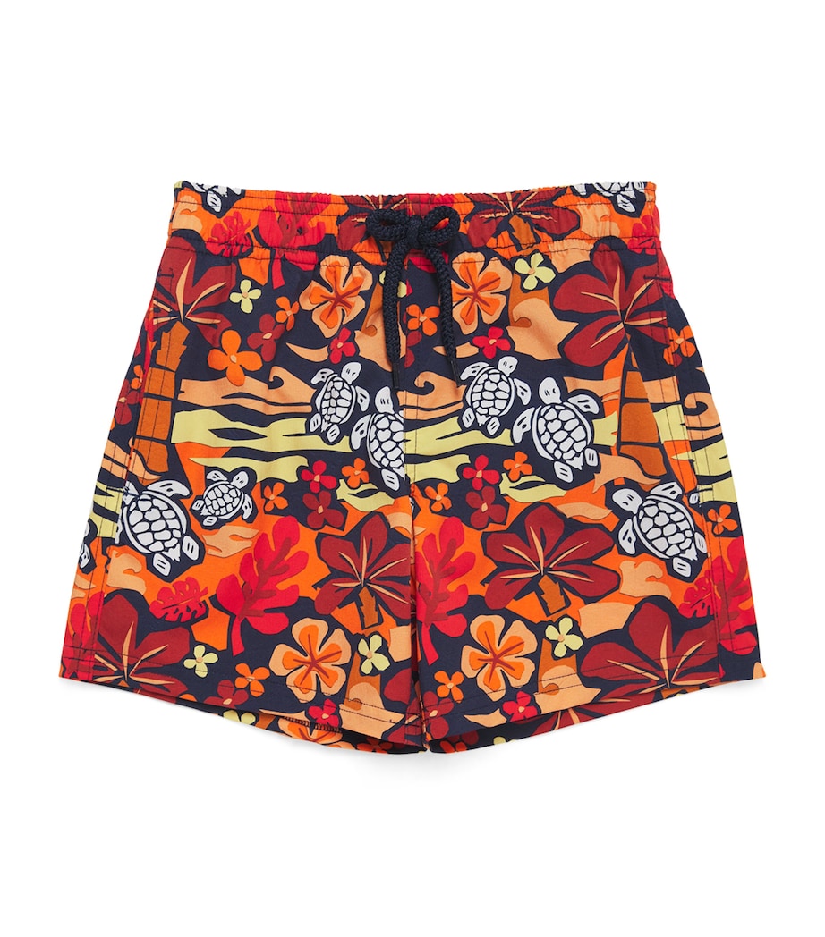 Vilebrequin Kids Turtle Print Swim Shorts (2-12 Years)