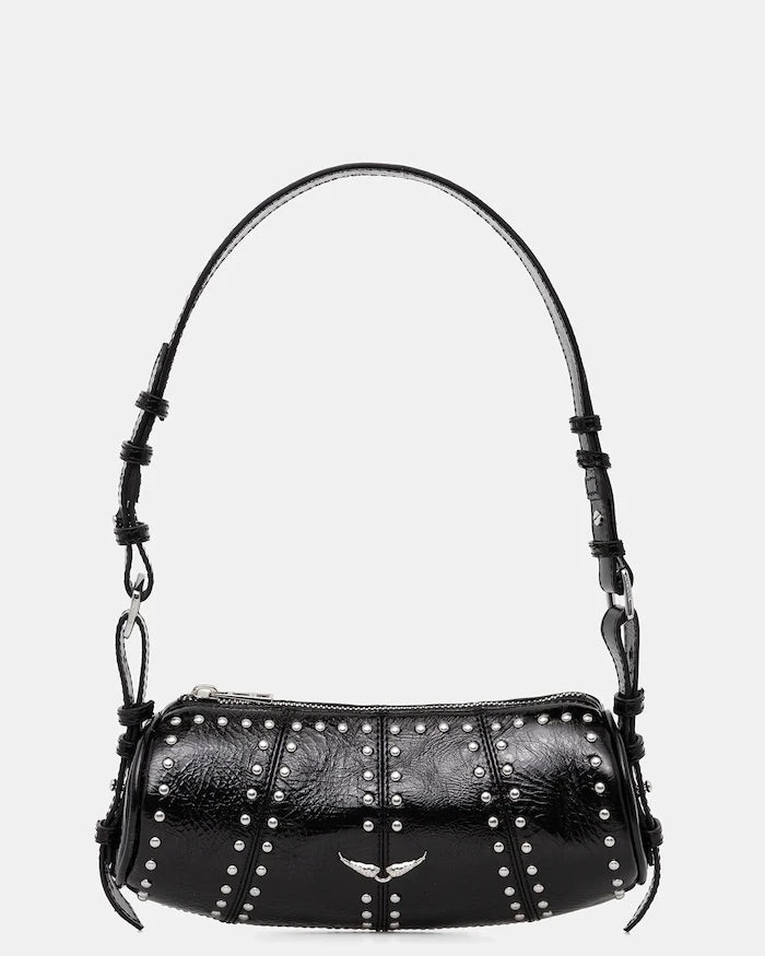 Кожена чанта ZADIG&VOLTAIRE LE ROUDOUDOU STUDS