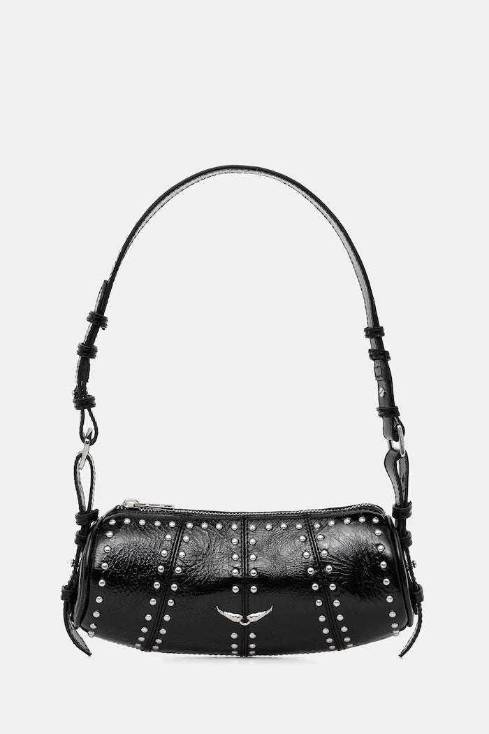 Кожена чанта ZADIG&VOLTAIRE LE ROUDOUDOU STUDS