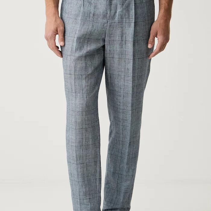 Tommy Hilfiger resmi erkek keten pantolon NEW YORK