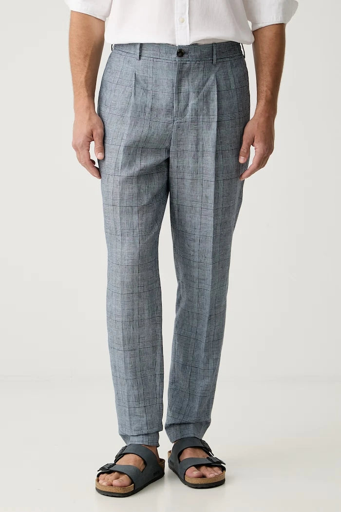 Tommy Hilfiger resmi erkek keten pantolon NEW YORK