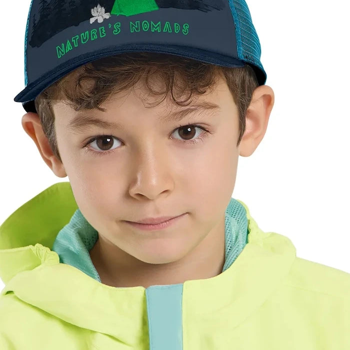 Jack Wolfskin шапка с козирка за деца ANIMAL MESH CAP K