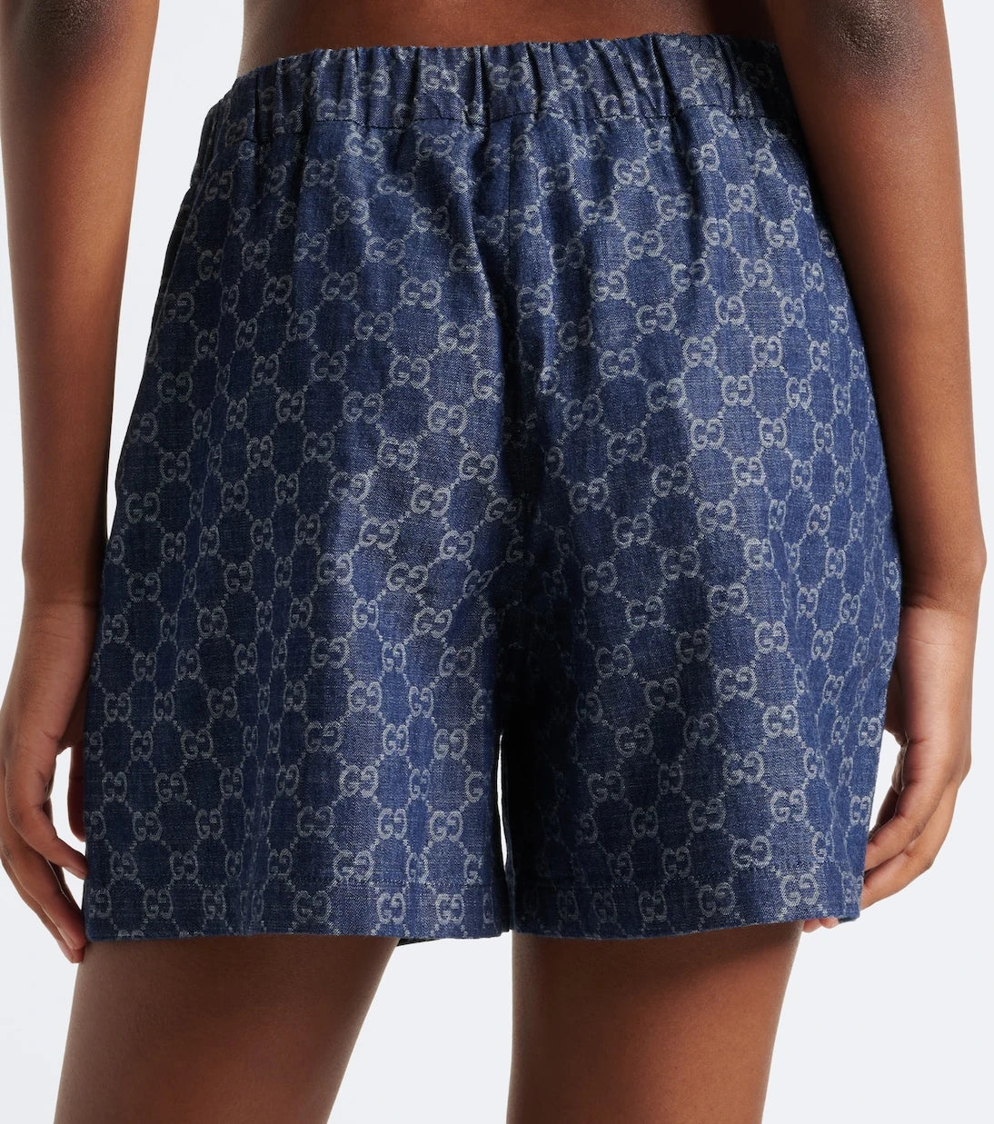 Gucci - GG denim shorts