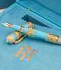 Resin and Yellow Gold Montgolfier Fountain Pen