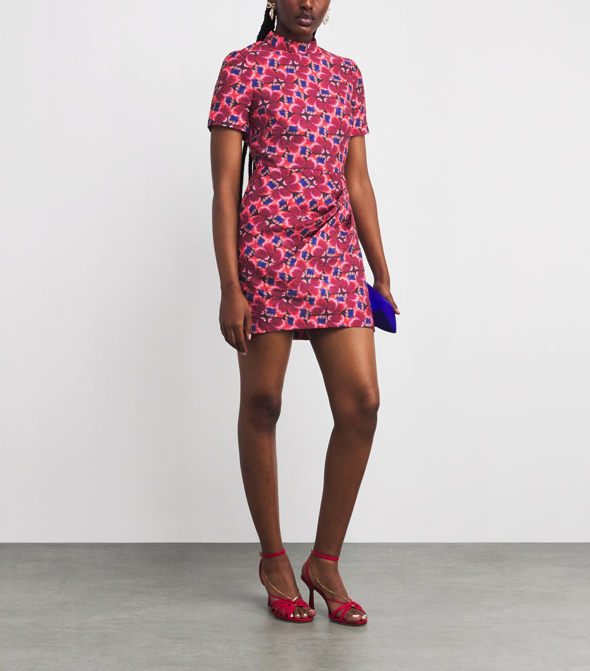 Saloni Multi Draped Min Mini Dress