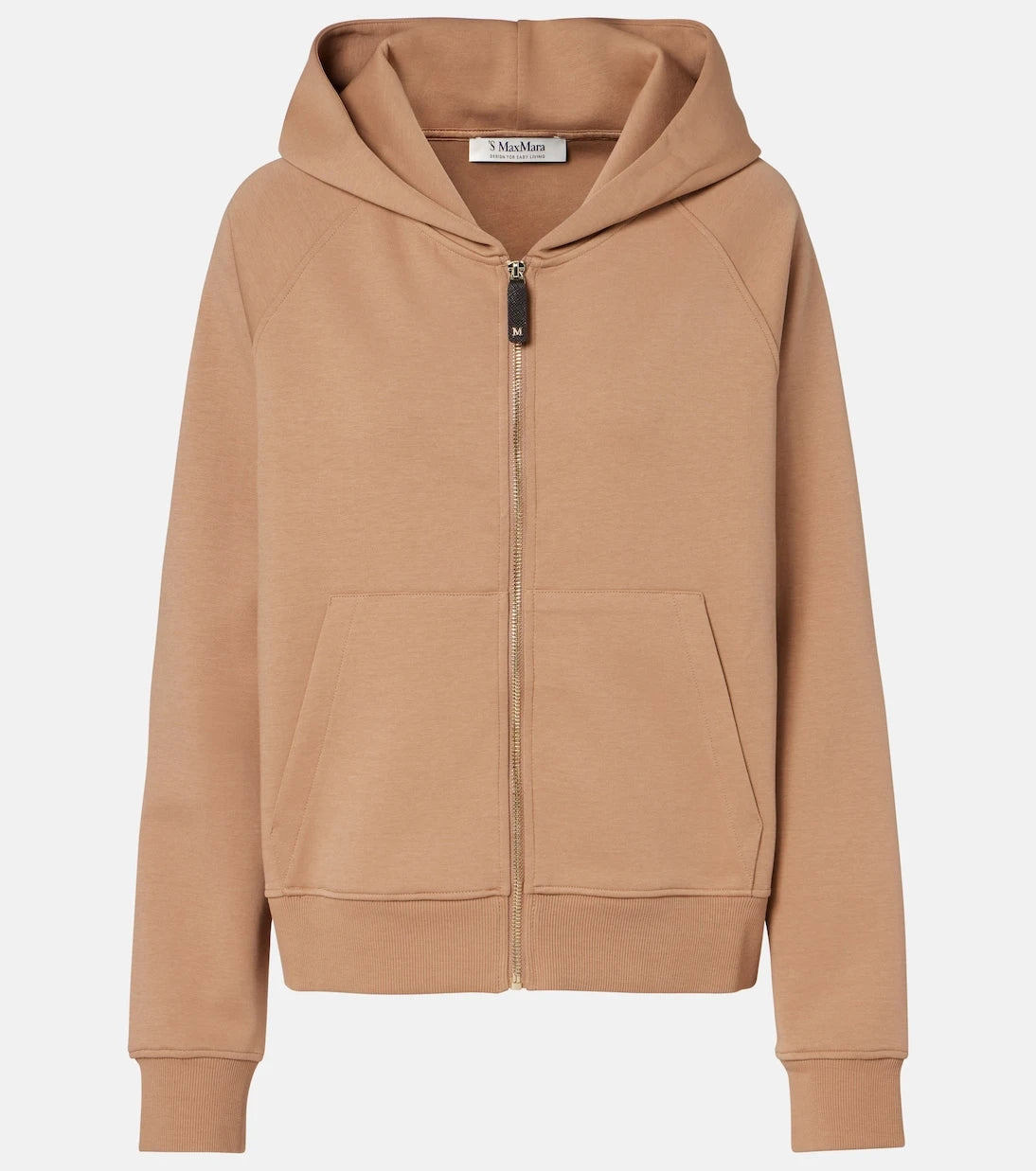 'S Max Mara - Cotton-blend jersey hoodie