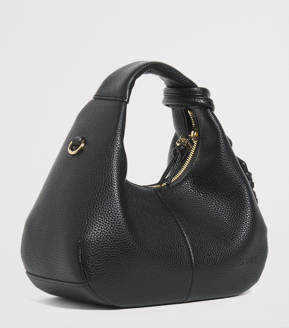 Black Mini Hobo Bag