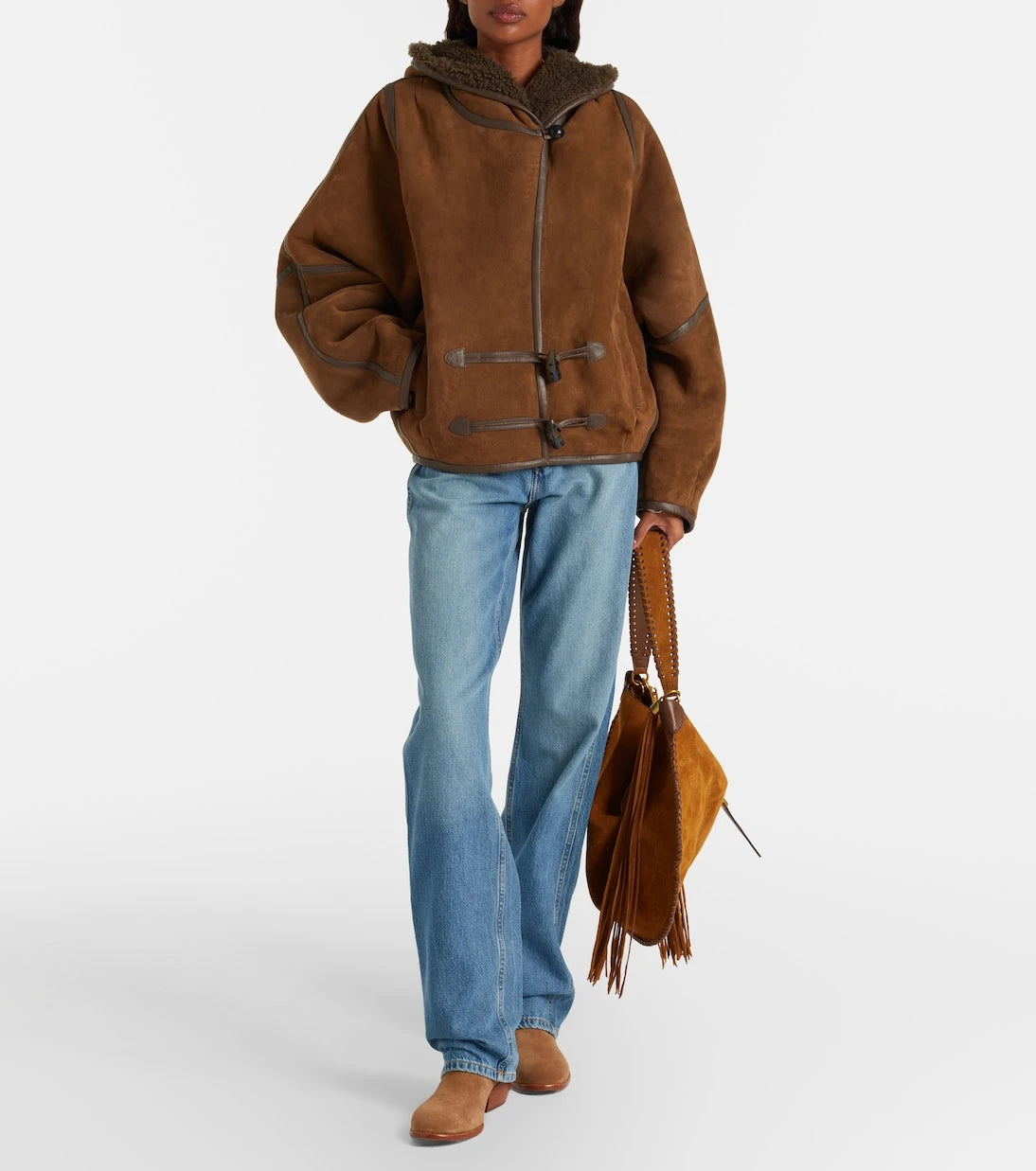 Farm Rio - Suede ankle boots