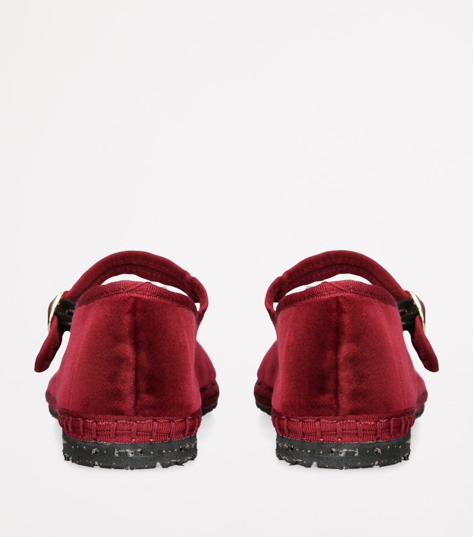 Velvet Lucrecia Mary Janes WINE