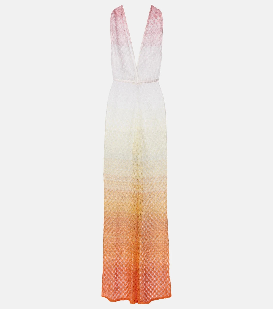 Missoni - جمبسوت لاميه بتصميم شبكي مفتوح