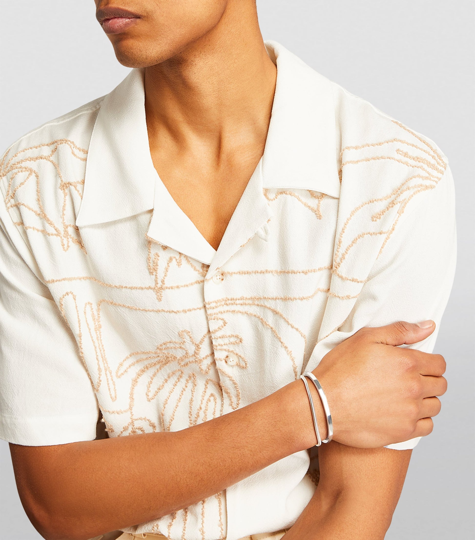 Silver-Plated Simplicity Bangle