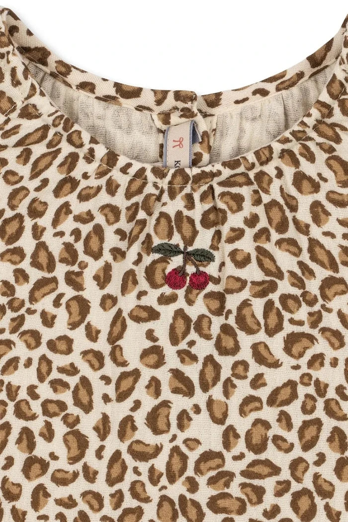 Детска памучна рокля Konges Sløjd COCO DRESS GOTS