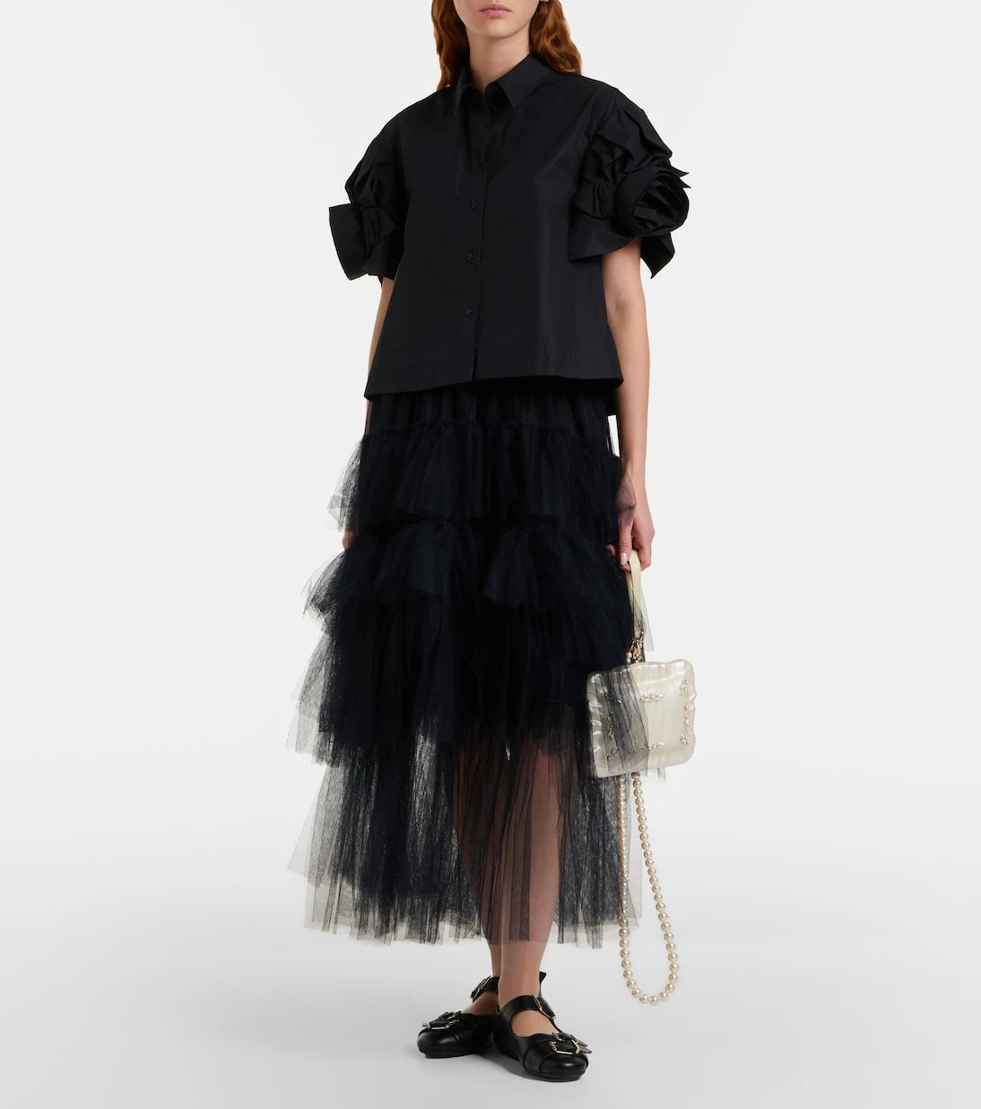 Simone Rocha - Pillowcase faux pearl clutch